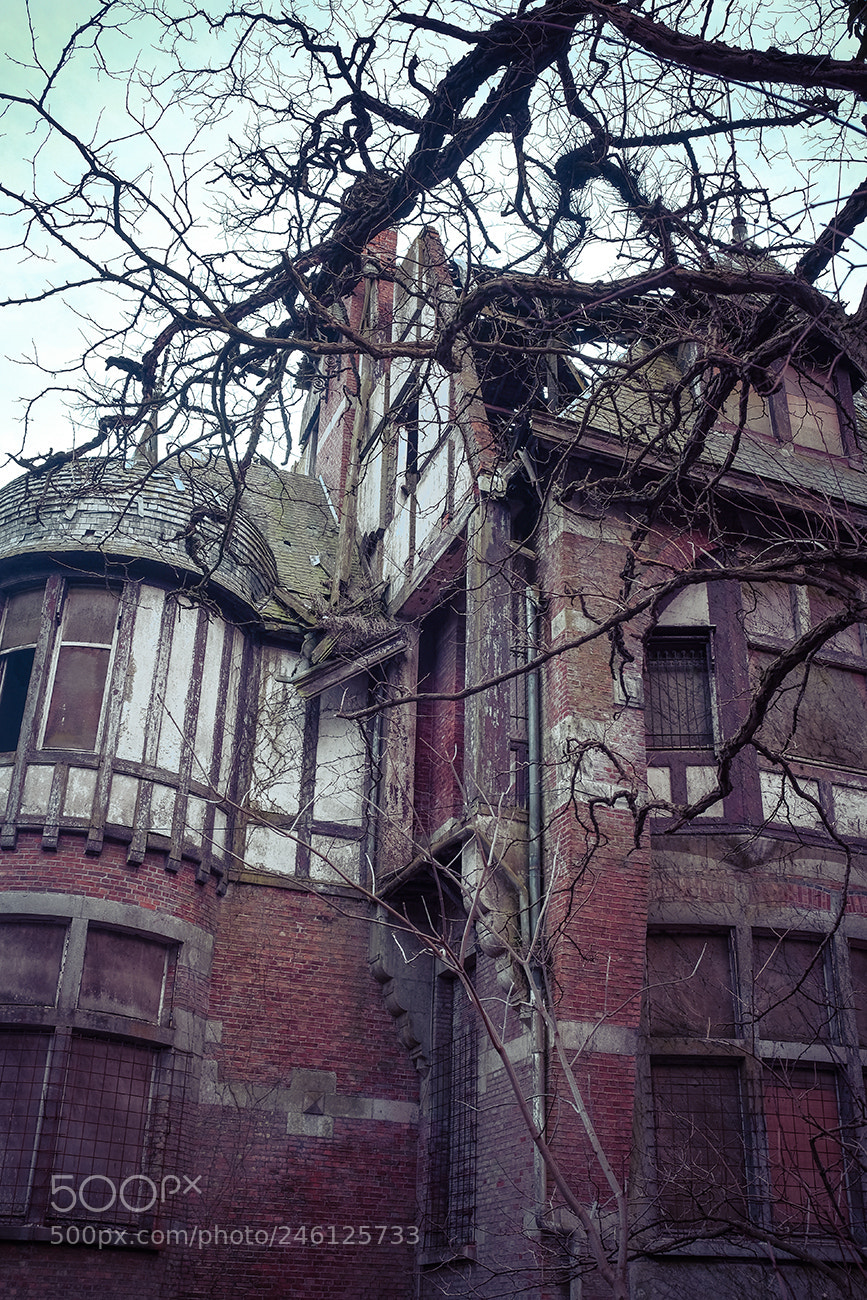 Fujifilm X-T2 sample photo. Haunted house photography