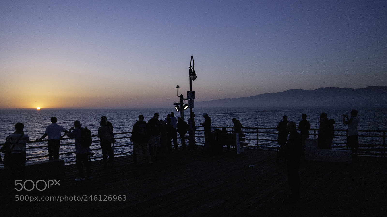 Samsung NX300 sample photo. Santa monica pier photography