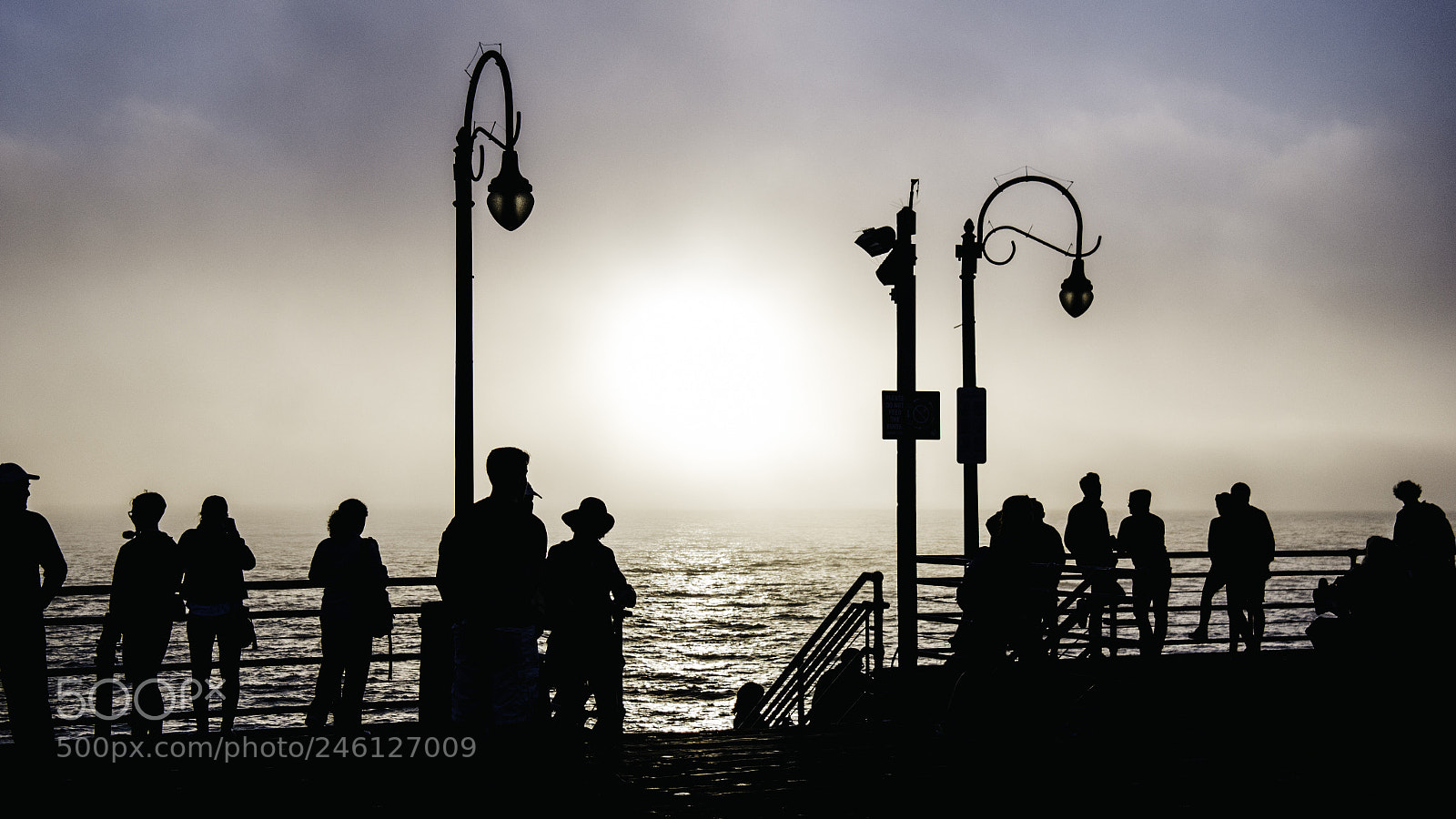 Samsung NX300 sample photo. Santa monica pier photography