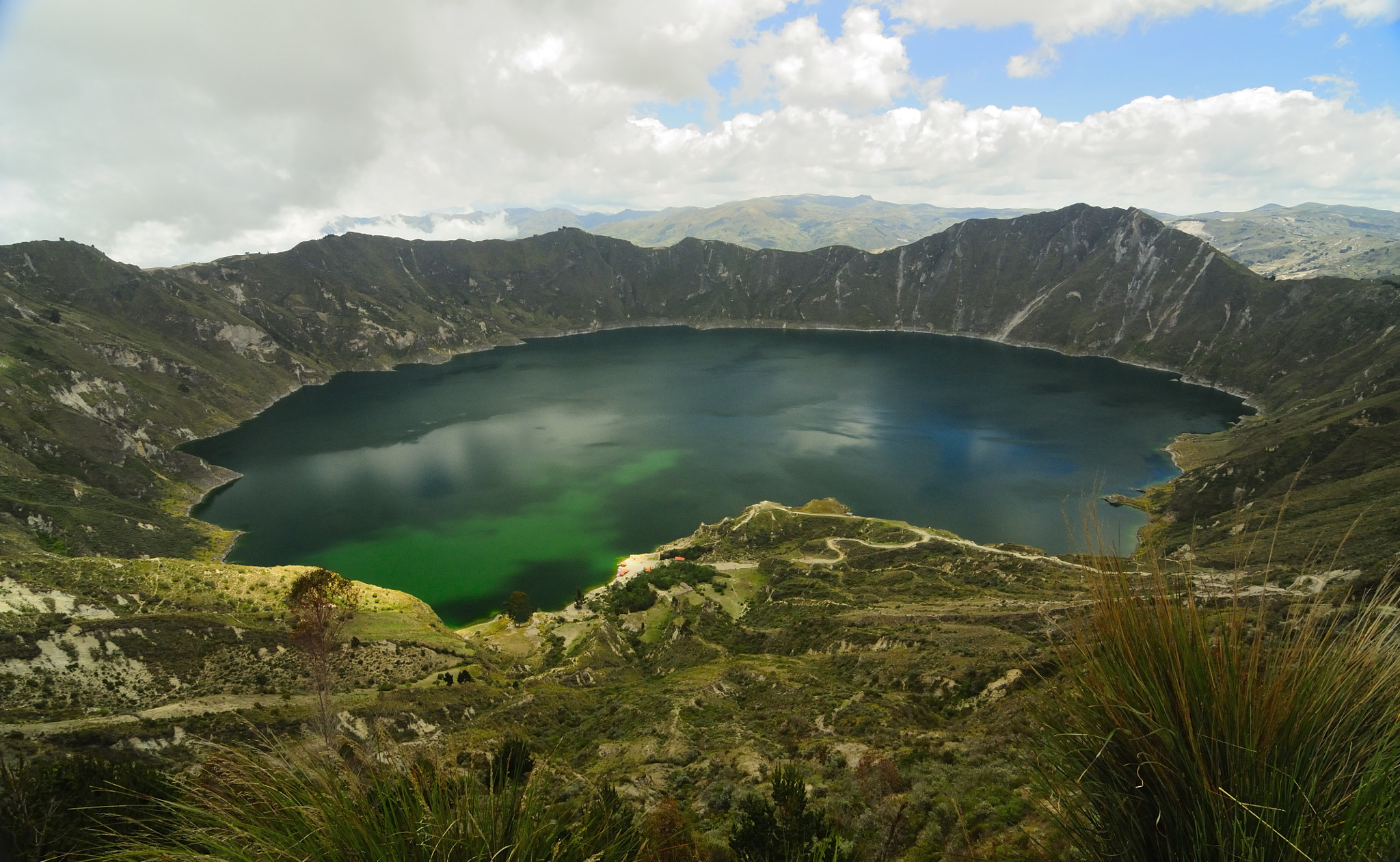 Nikon D90 sample photo. Laguna quilotoa photography