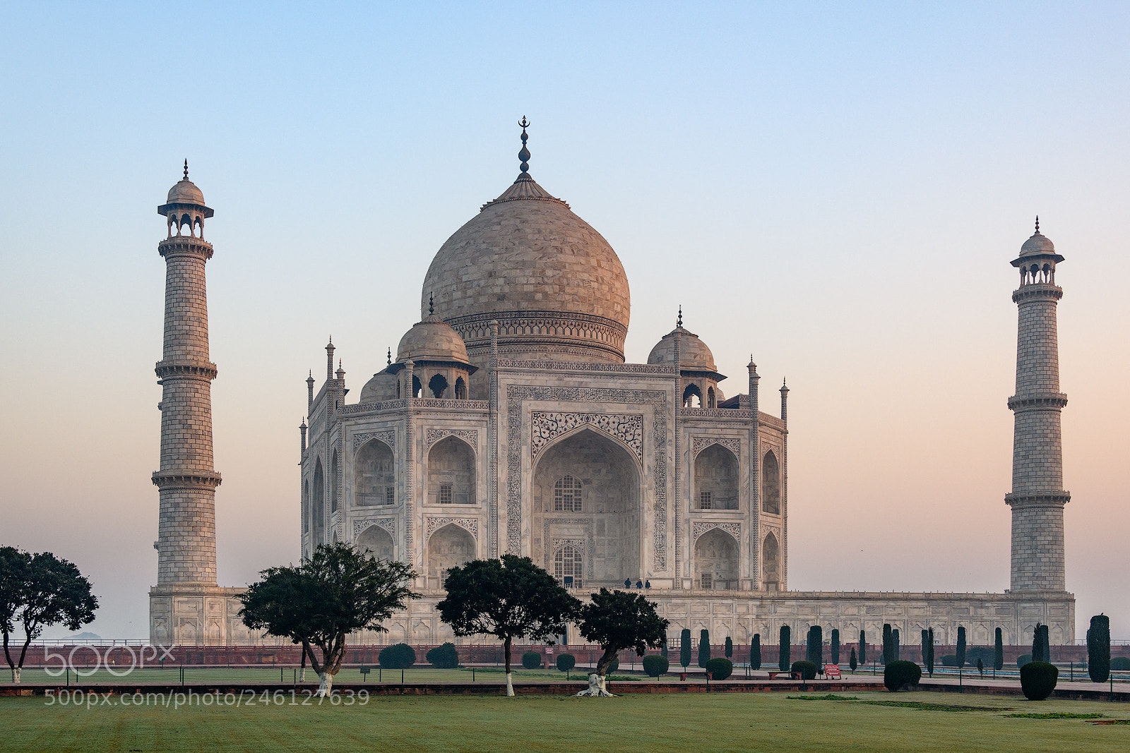 Nikon D850 sample photo. Taj mahal just after photography