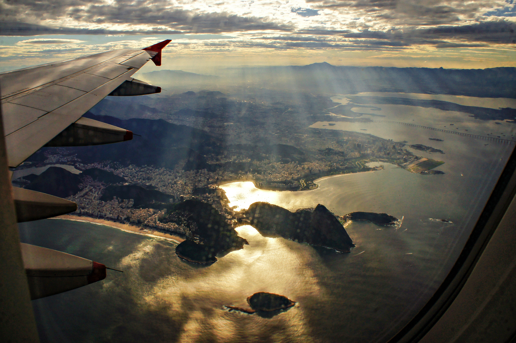 Sony Alpha NEX-C3 sample photo. Flying over rio de janeiro photography