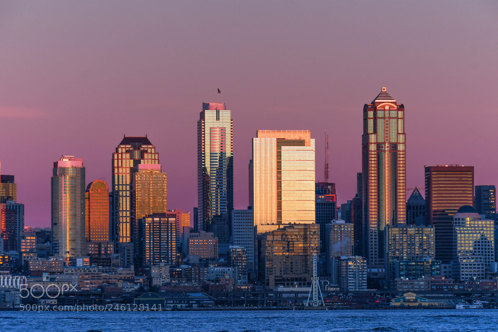 Nikon D500 sample photo. Seattle cityscape from west photography
