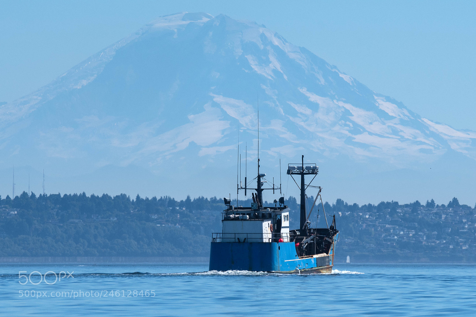 Nikon D500 sample photo. Fishing vessel, puget sound photography