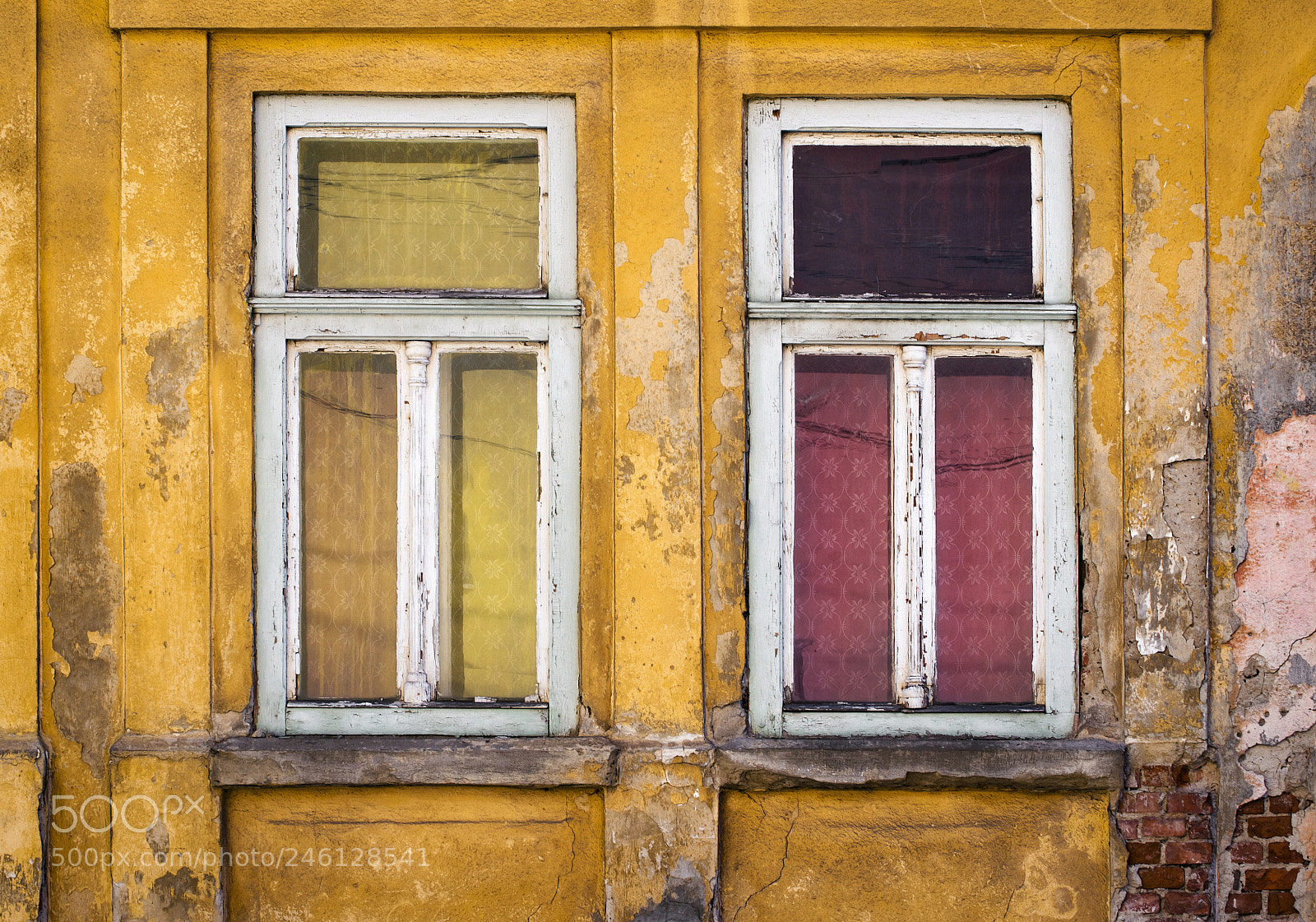 Nikon D5500 sample photo. Two old windows on photography