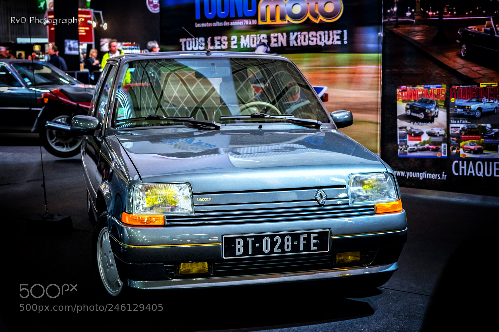 Sony a7 sample photo. Renault r5 baccara photography