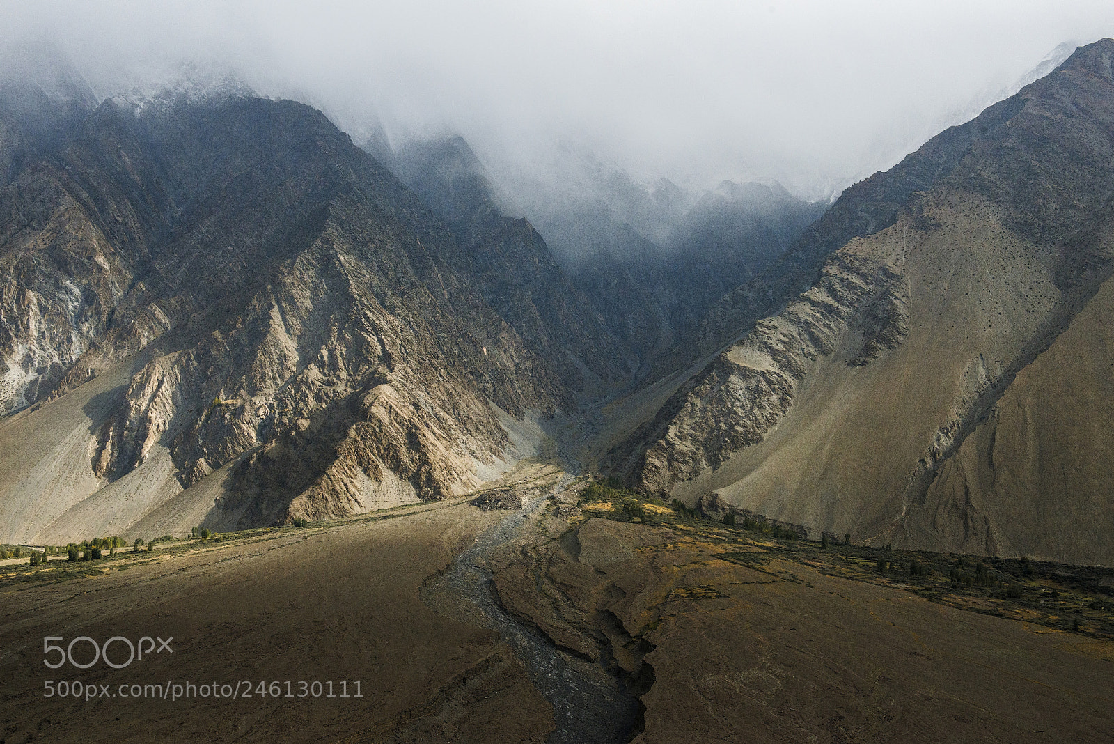 Nikon D800E sample photo. View around passu village photography