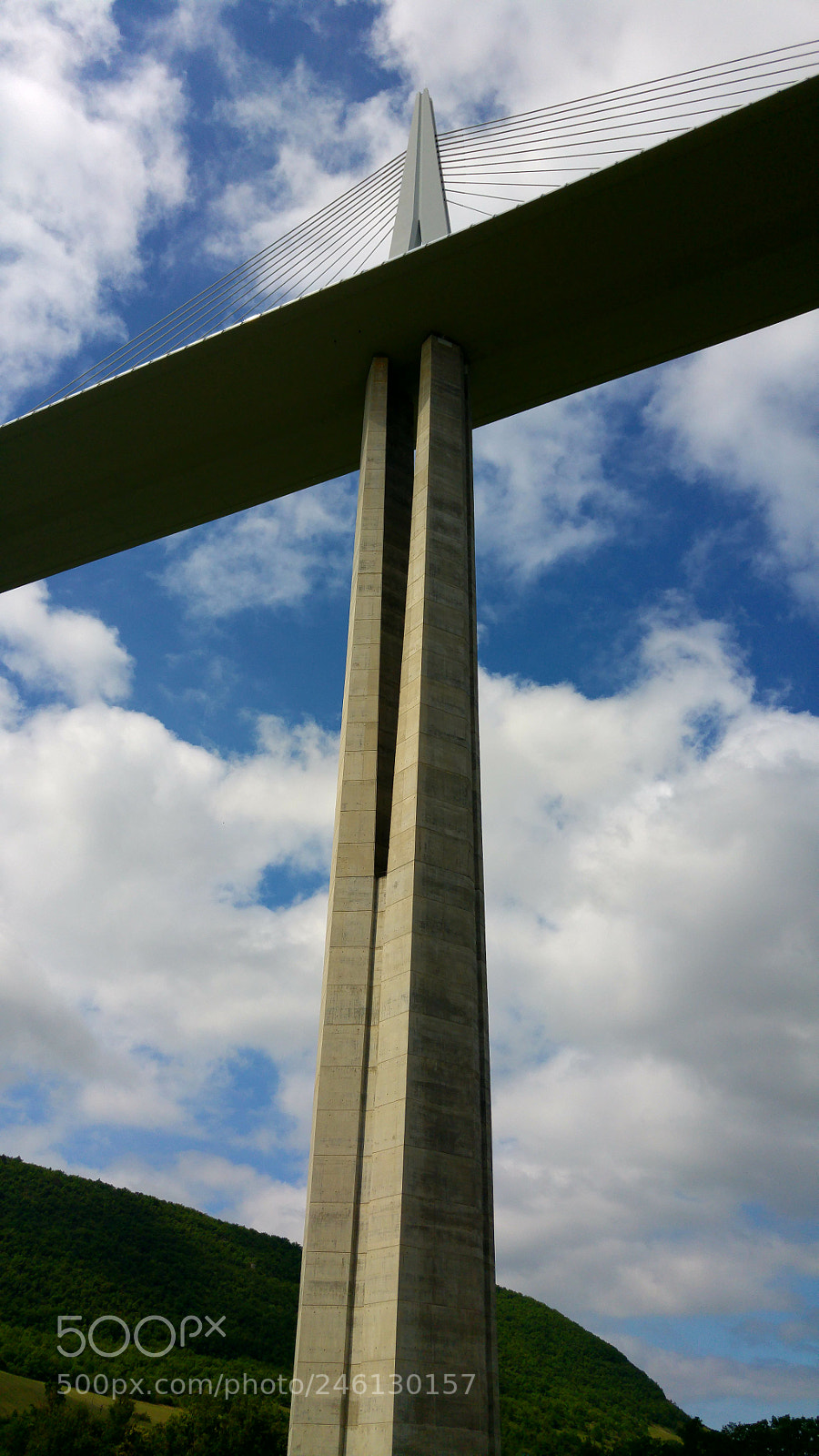 LG G4 sample photo. Viaduc millau photography