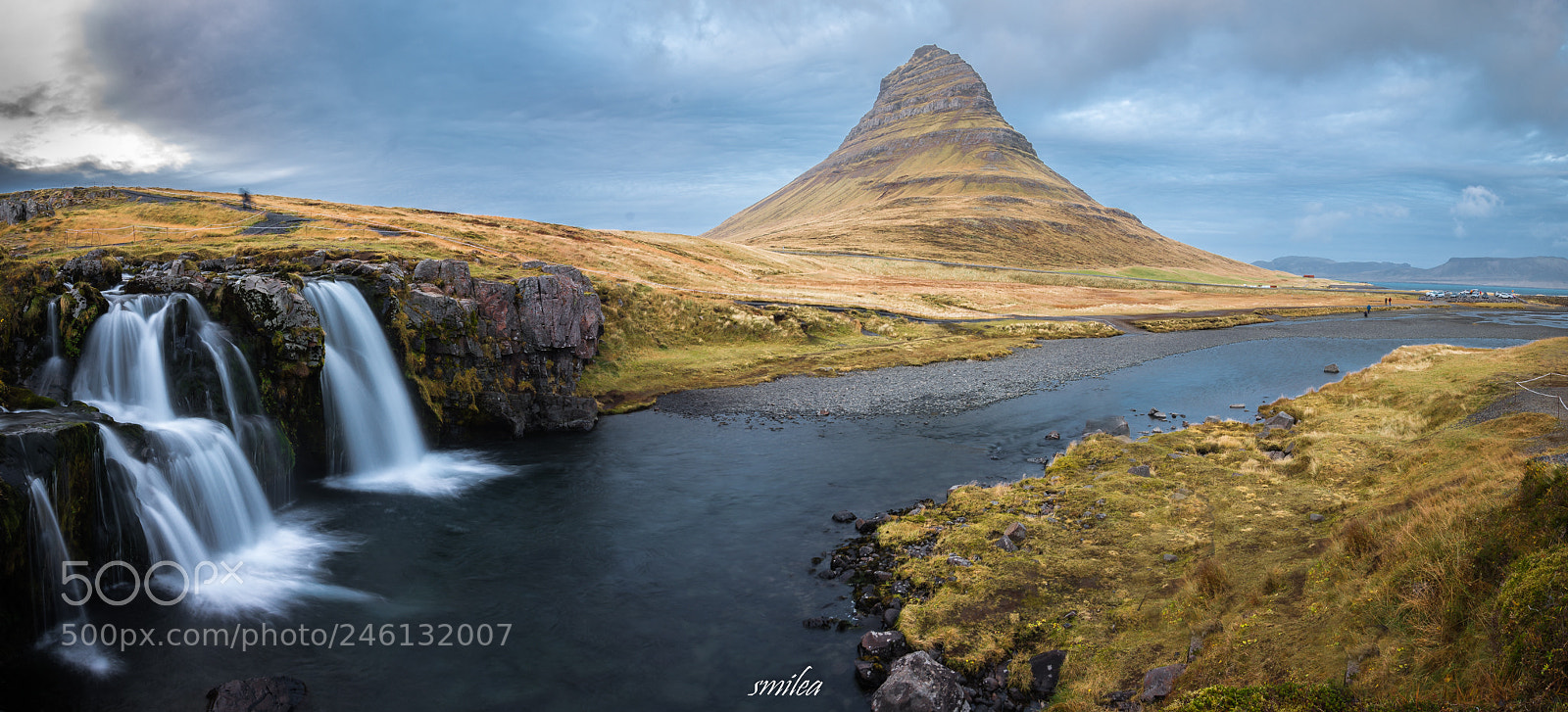 Nikon D7100 sample photo. Kirkjufell panorama - iceland photography