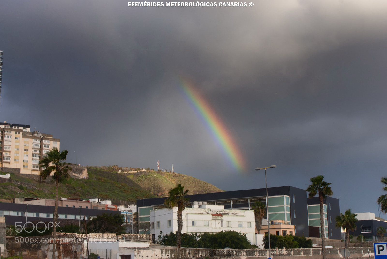 Nikon D60 sample photo. Arco iris lpgc photography