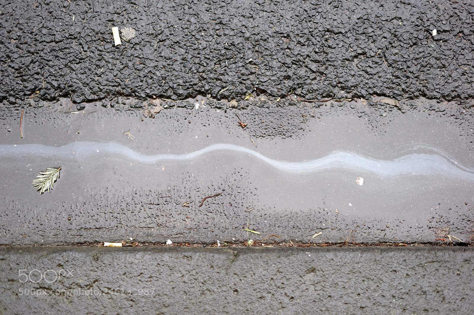 Sony a7 II sample photo. Oil trail on the photography