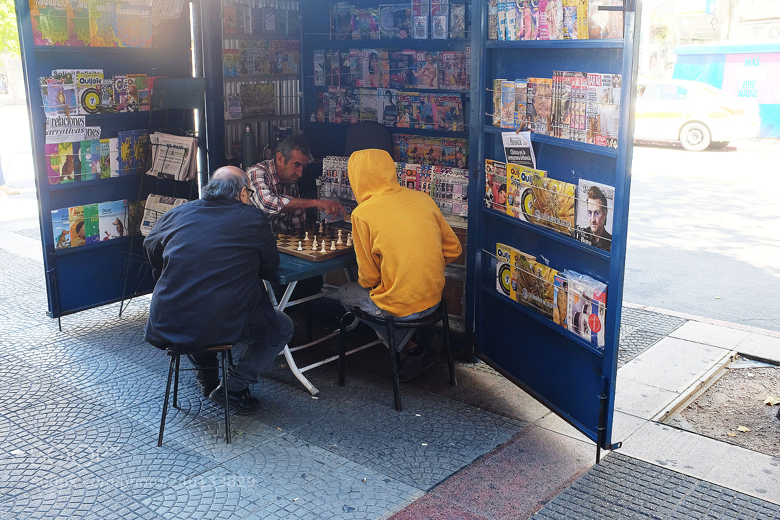 Fujifilm X100S sample photo. Escena callejera . photography