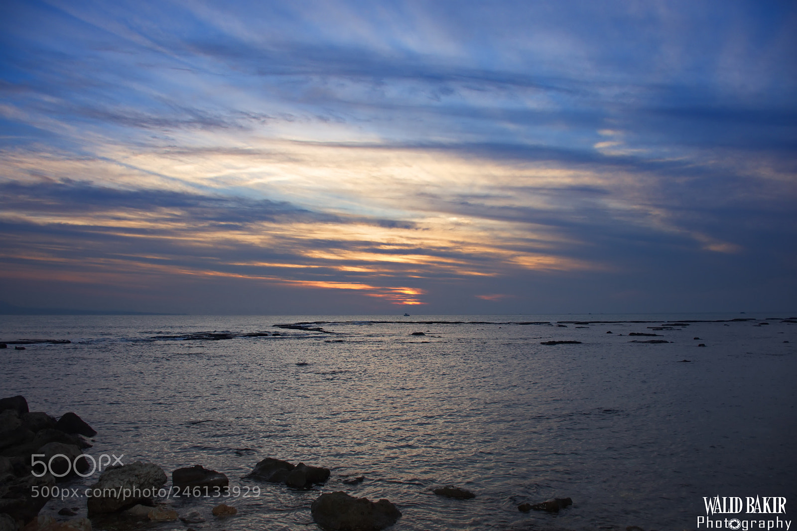 Nikon D7200 sample photo. Horizon of sunset photography