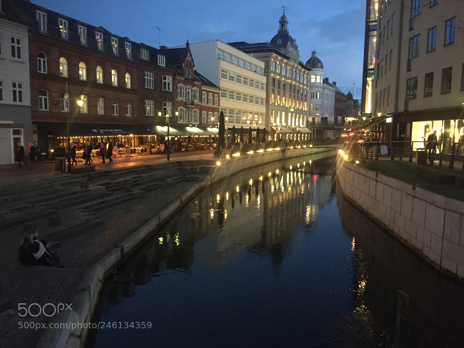 Apple iPhone 6 sample photo. A town with a photography