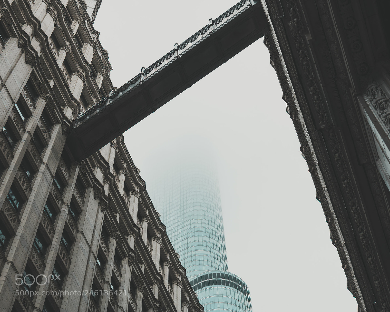 Canon EOS 750D (EOS Rebel T6i / EOS Kiss X8i) sample photo. Fog on trump tower photography
