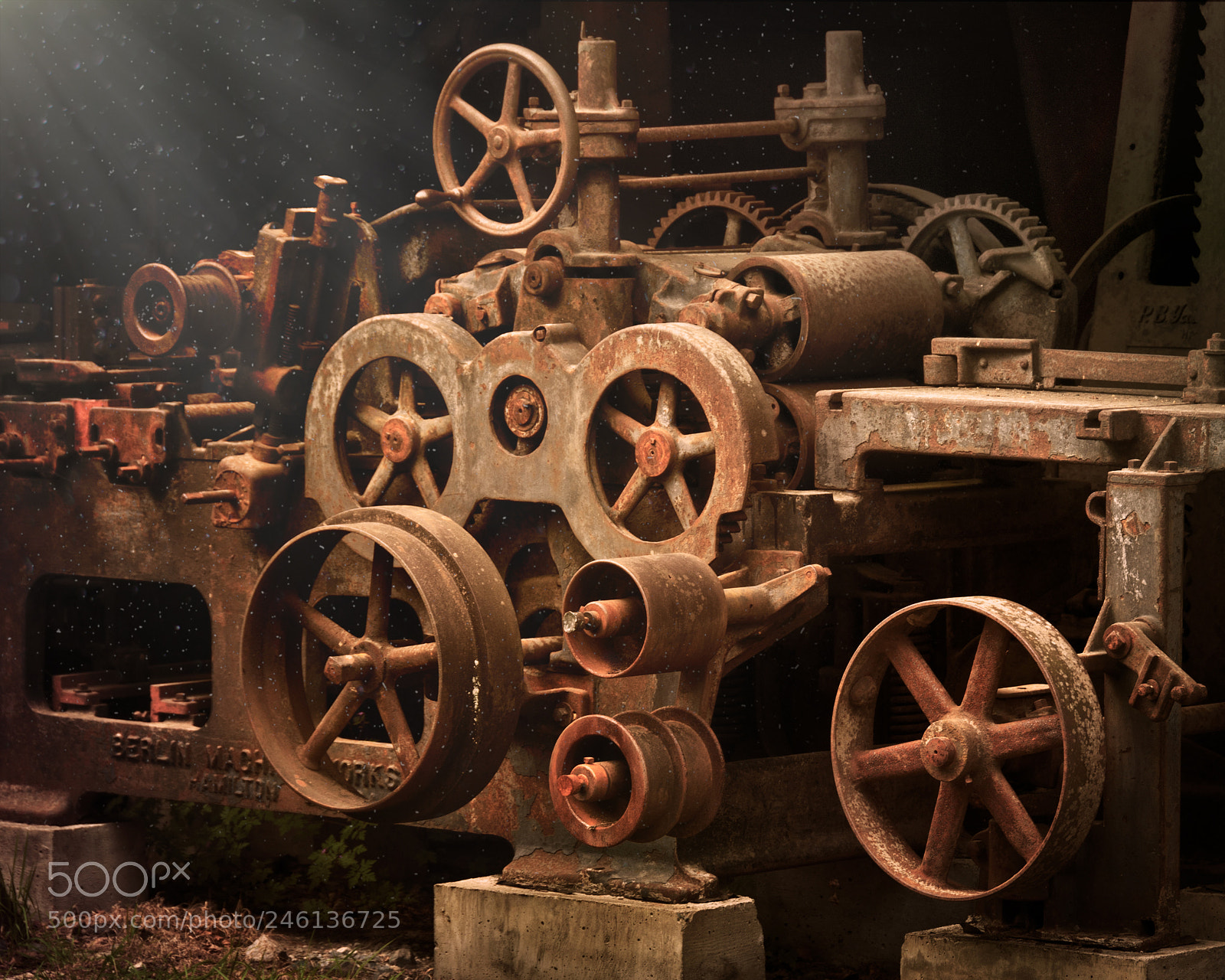 Nikon D300 sample photo. Heavy metal photography