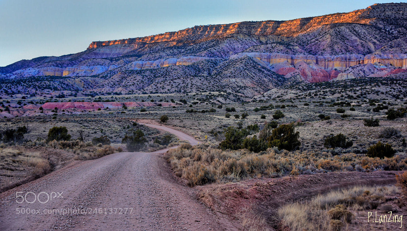 Nikon D810 sample photo. Backroad near abiquiu, new photography