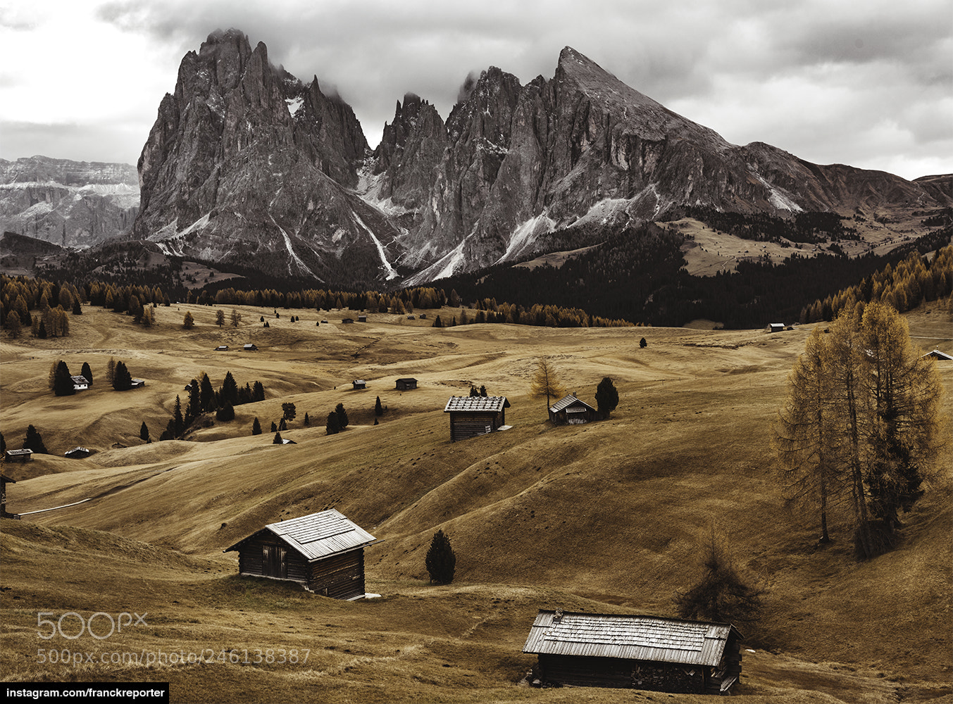 Nikon D810 sample photo. Seiser alm landscape photography