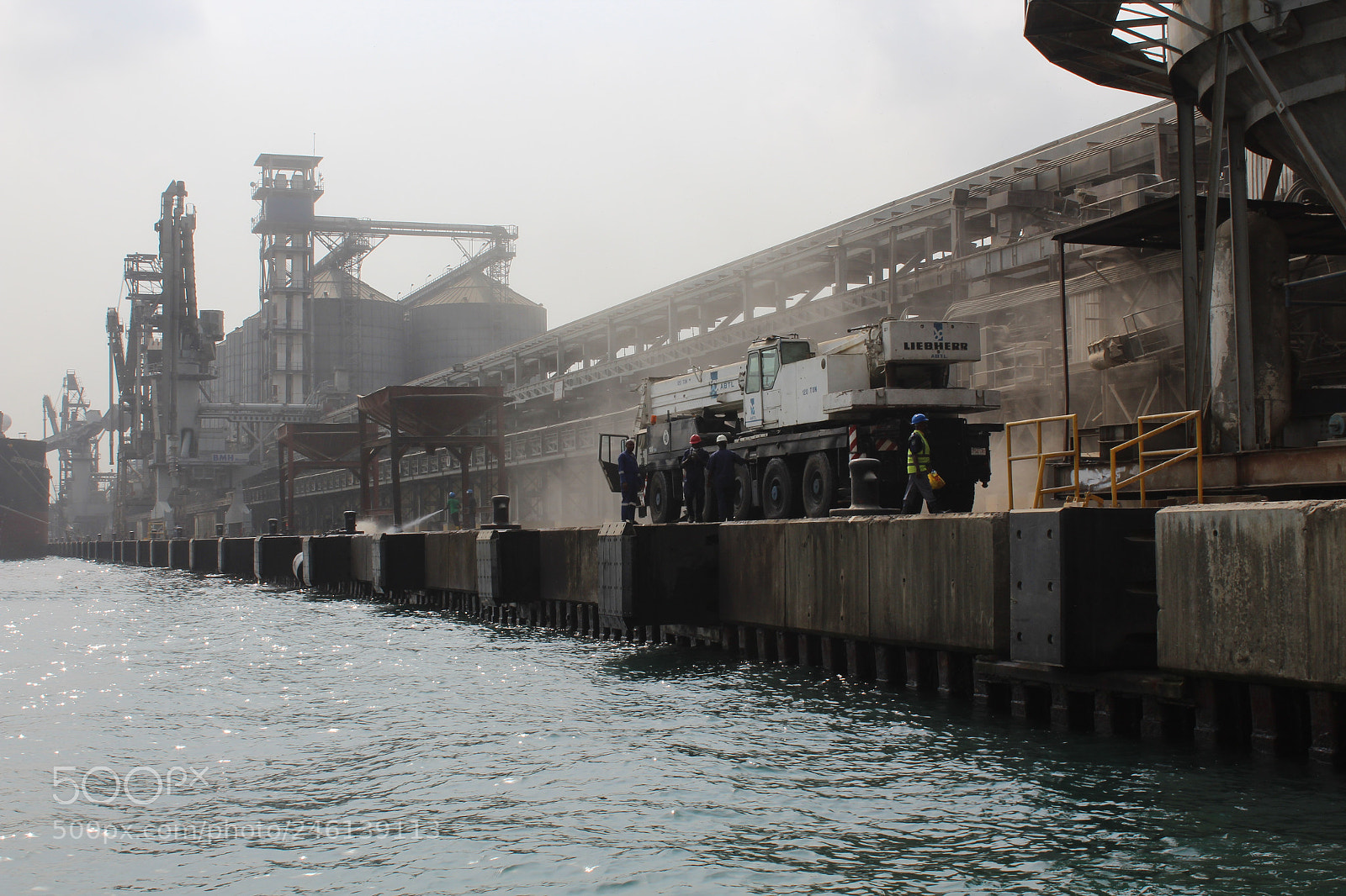 Canon EF-S 18-55mm F3.5-5.6 III sample photo. Industrial photography