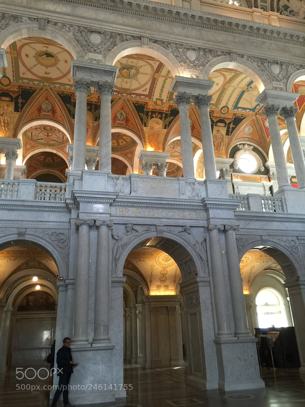 Apple iPhone 6 Plus sample photo. Library of congress photography