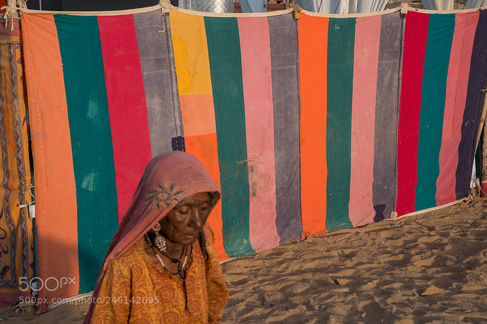 Nikon D500 sample photo. Striped curtain photography