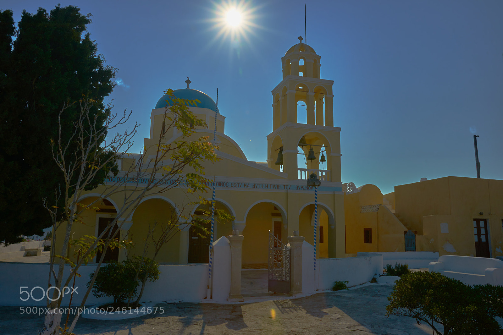 Sony Alpha DSLR-A900 sample photo. Santorini photography