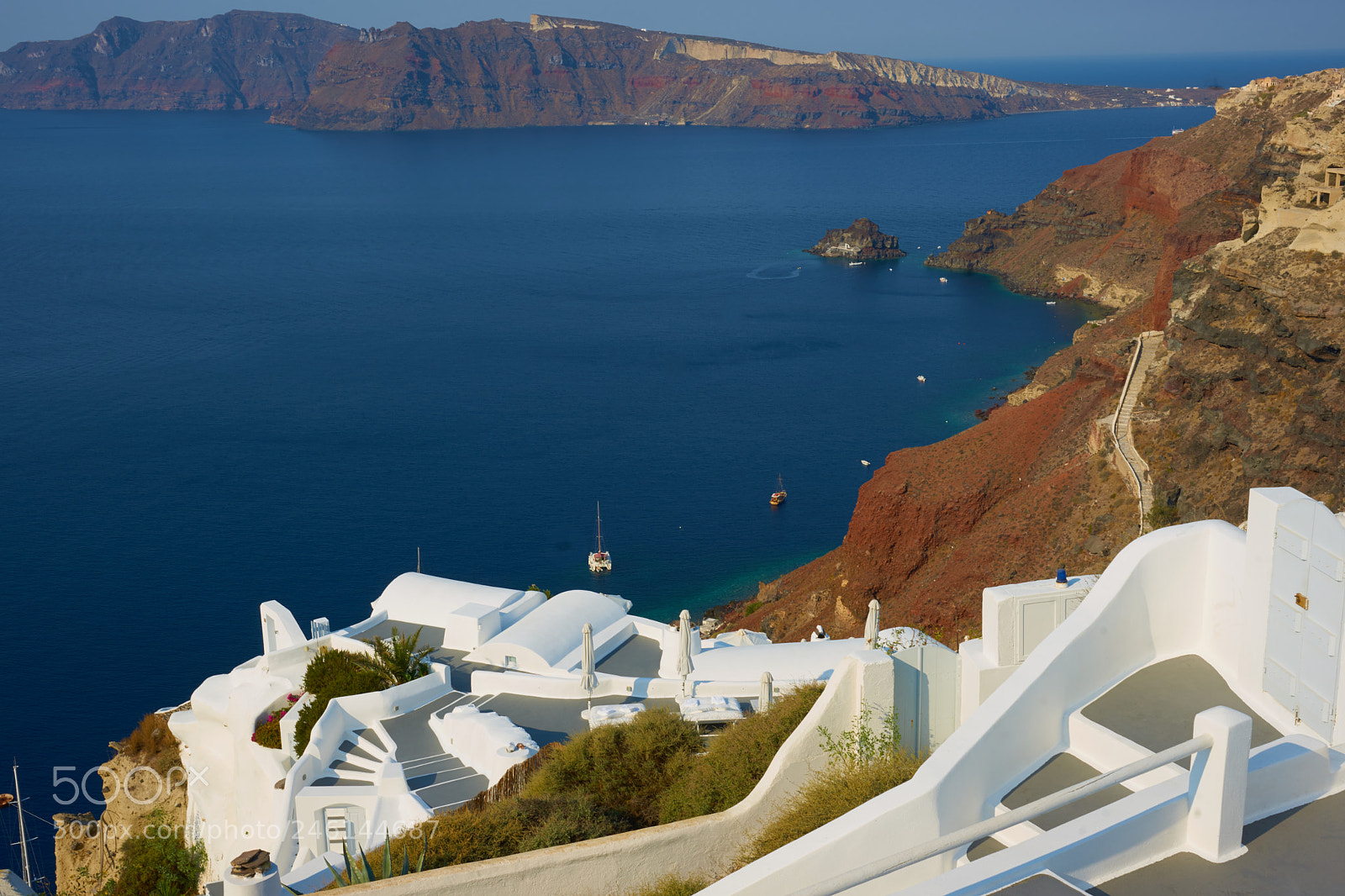 Sony Alpha DSLR-A900 sample photo. Santorini photography