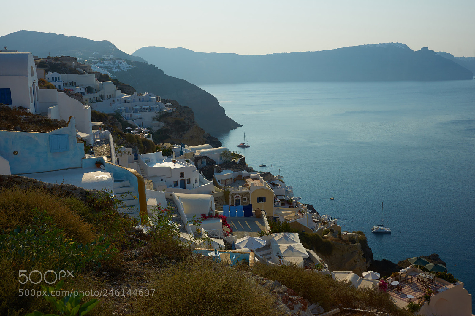 Sony Alpha DSLR-A900 sample photo. Santorini photography