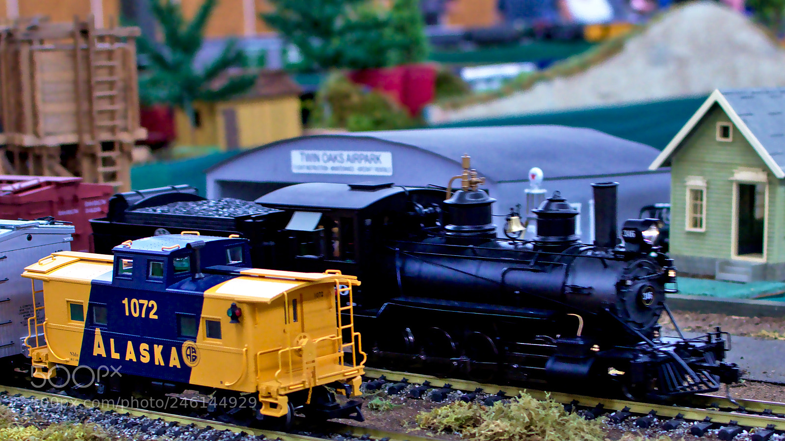 Nikon D3400 sample photo. Model train 8 photography
