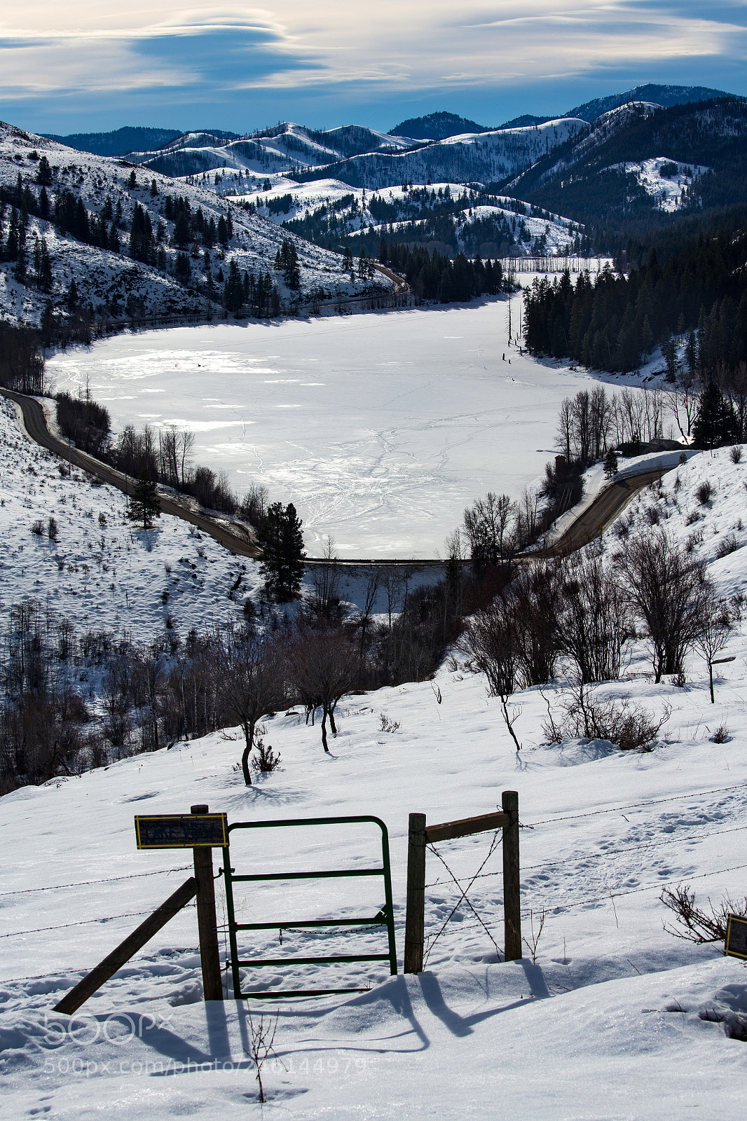 Canon EOS 6D sample photo. Frozen lake photography