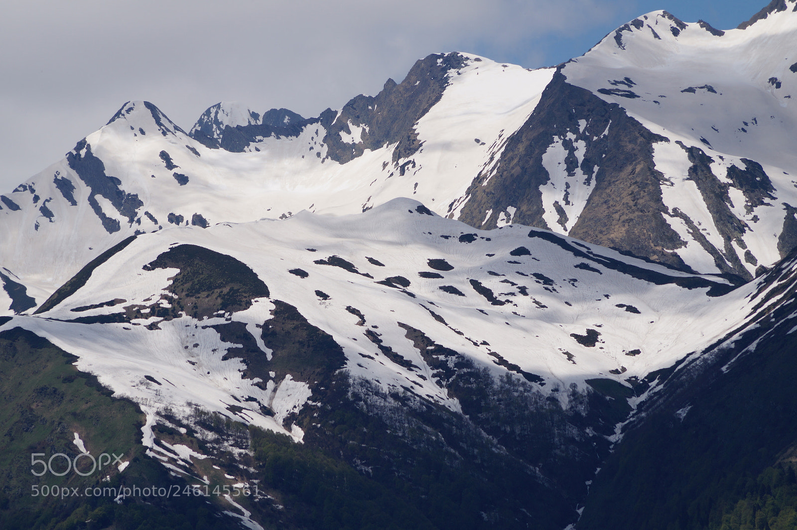 Sony DT 55-200mm F4-5.6 SAM sample photo. Caucasian mountain. photography