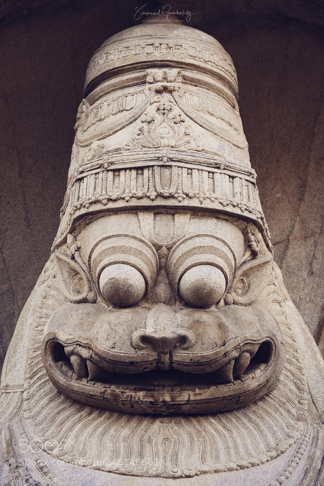 Nikon D850 sample photo. Ugra (fiery) narasimha photography