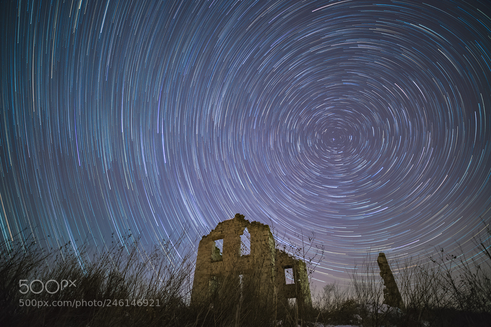 Canon EOS 6D Mark II sample photo. Irix startrail photography