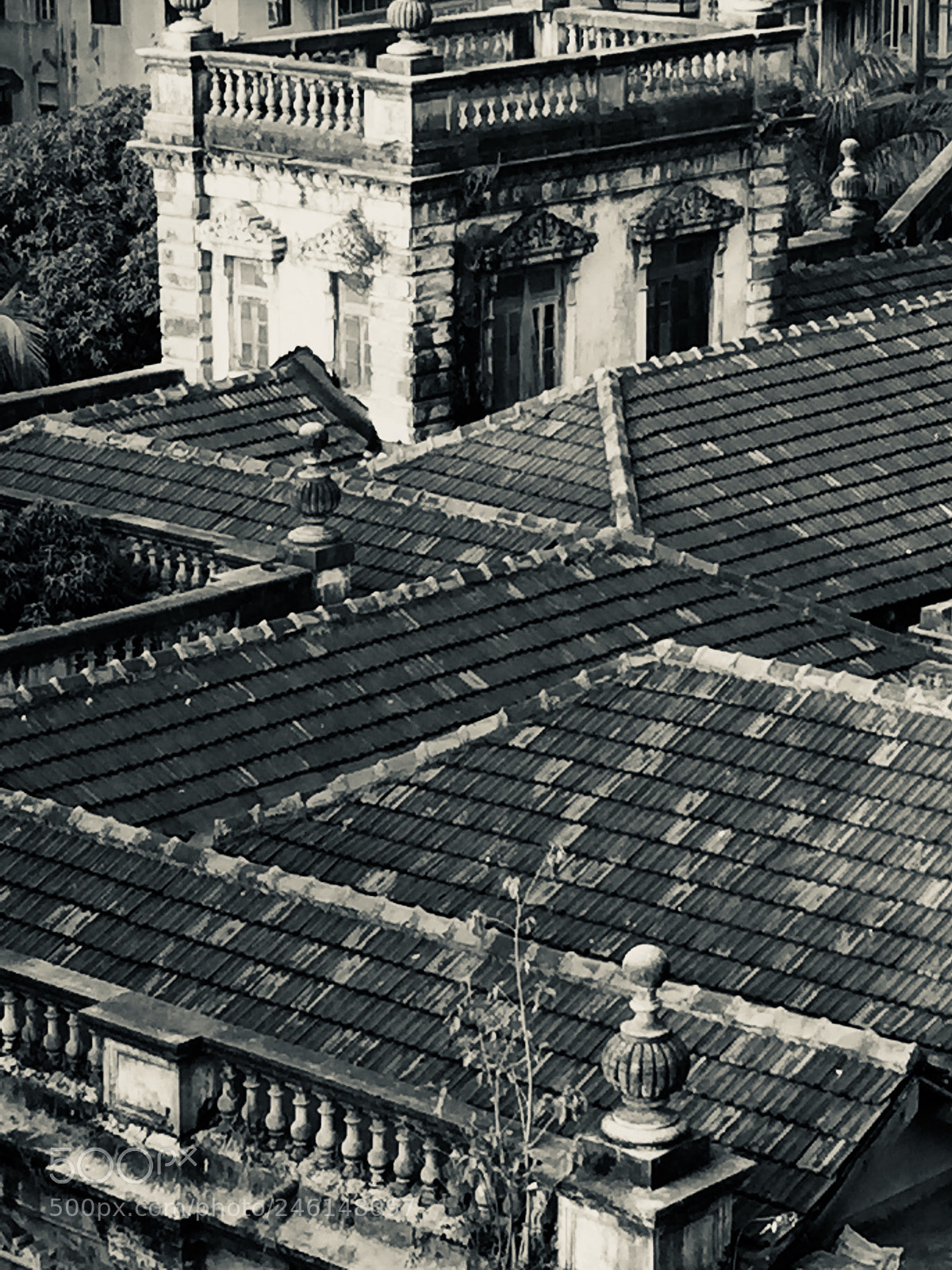 Apple iPhone 6 Plus sample photo. Rooftops of bombay photography