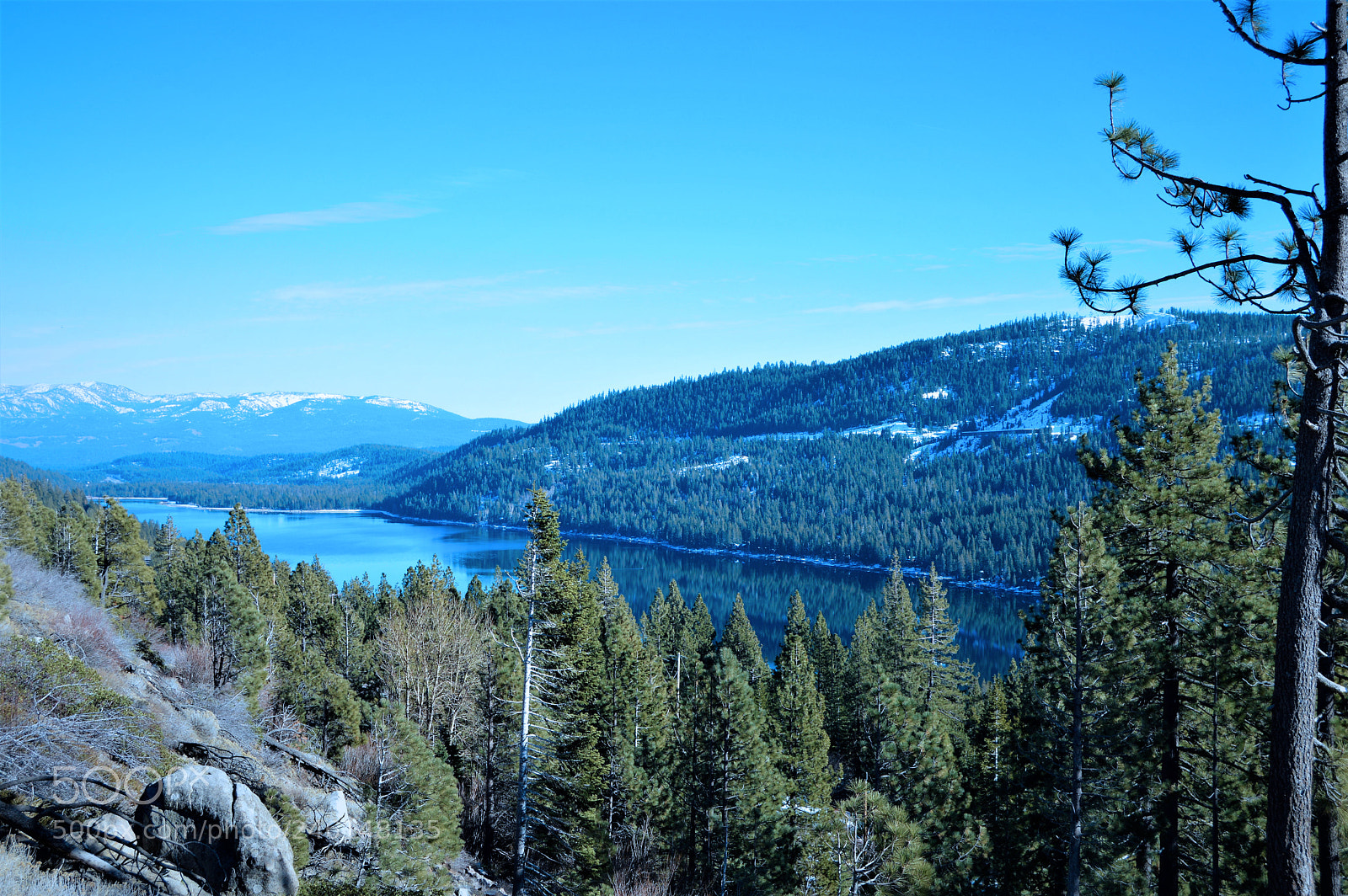 Nikon D3200 sample photo. Lake view donner lake photography