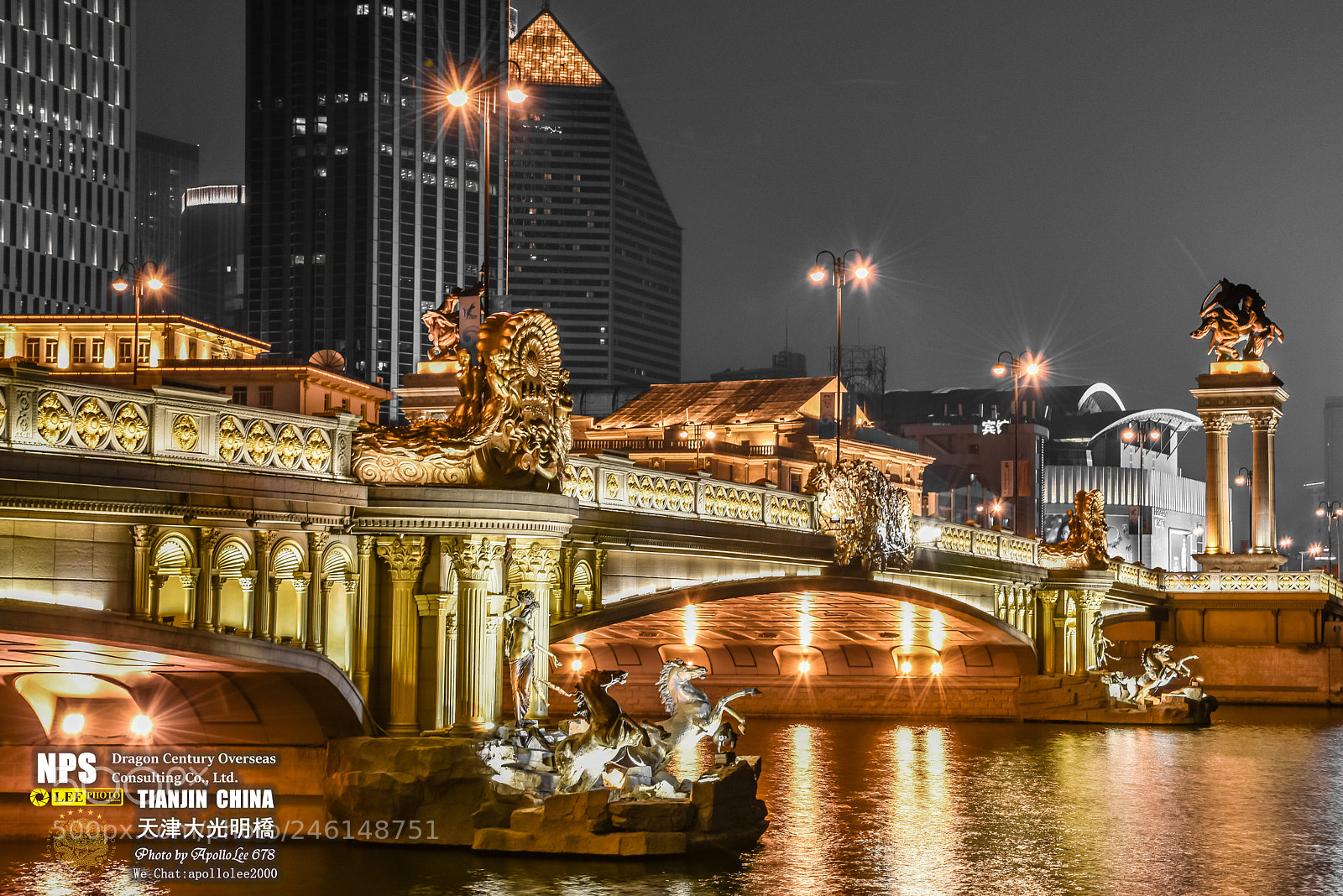 Nikon D810 sample photo. 天津大光明桥 photography