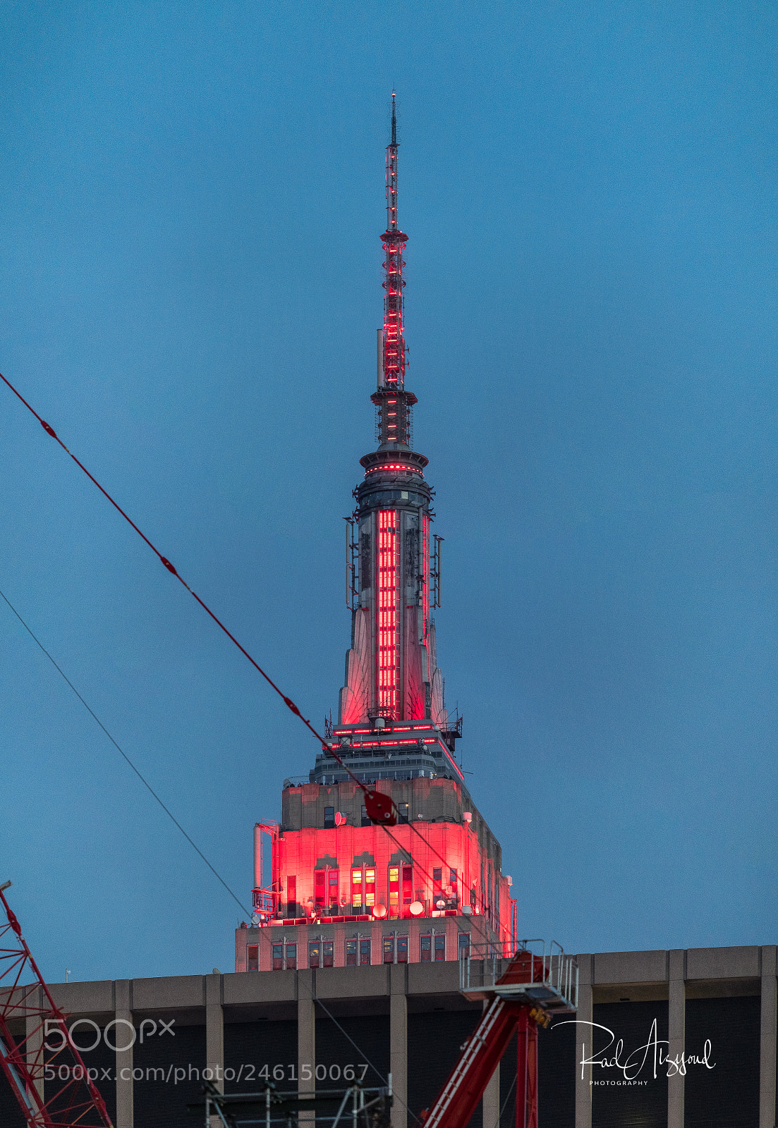 Nikon D850 sample photo. Empire state building close photography