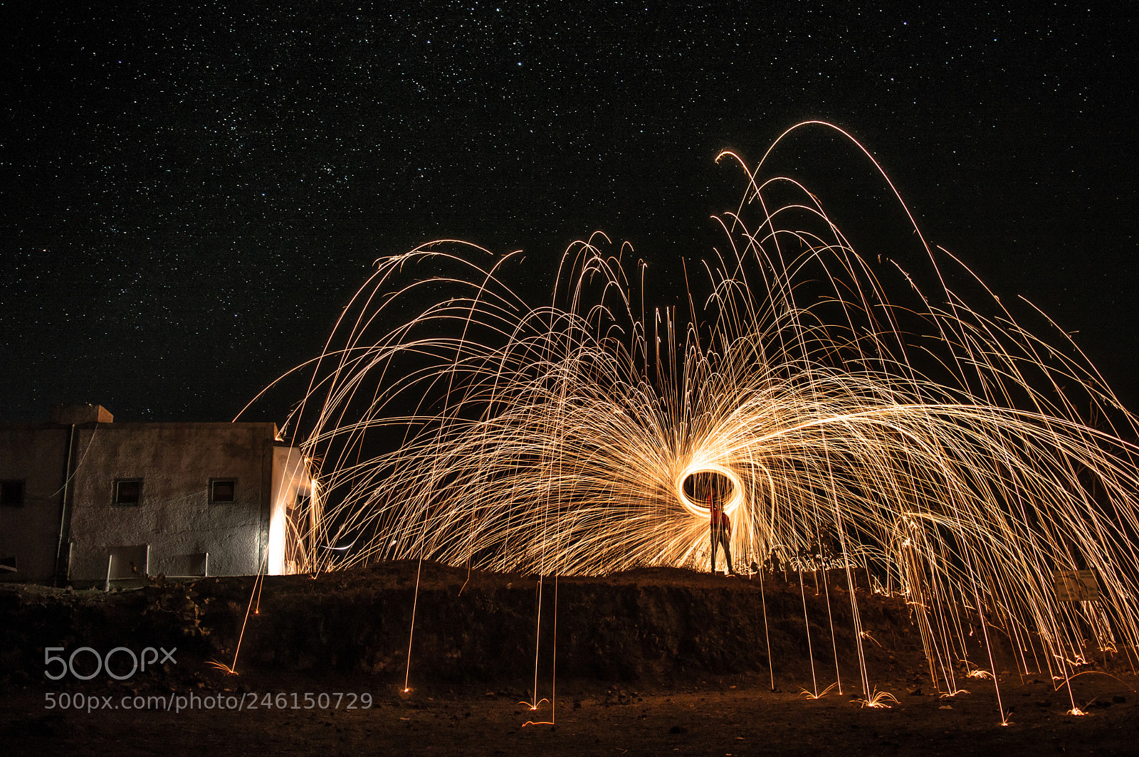 Nikon D3200 sample photo. Steelwool photography
