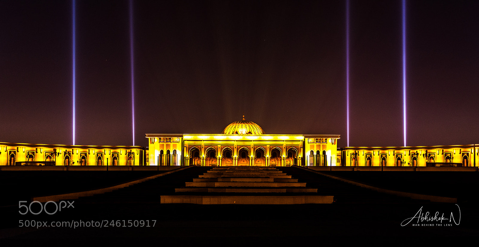 Nikon D5200 sample photo. Sharjah light festival photography