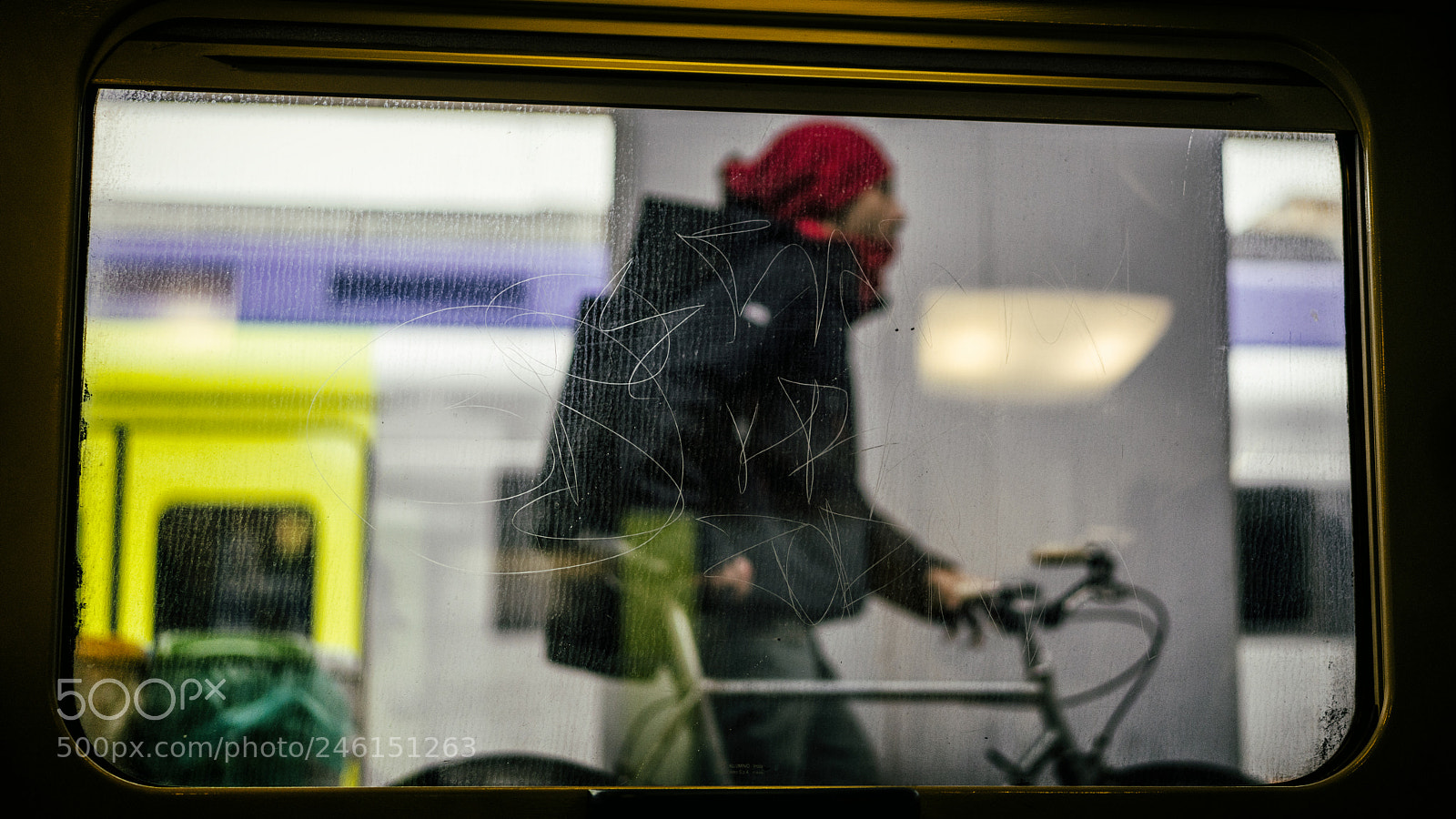 Sony a7R II sample photo. Window train #44 photography