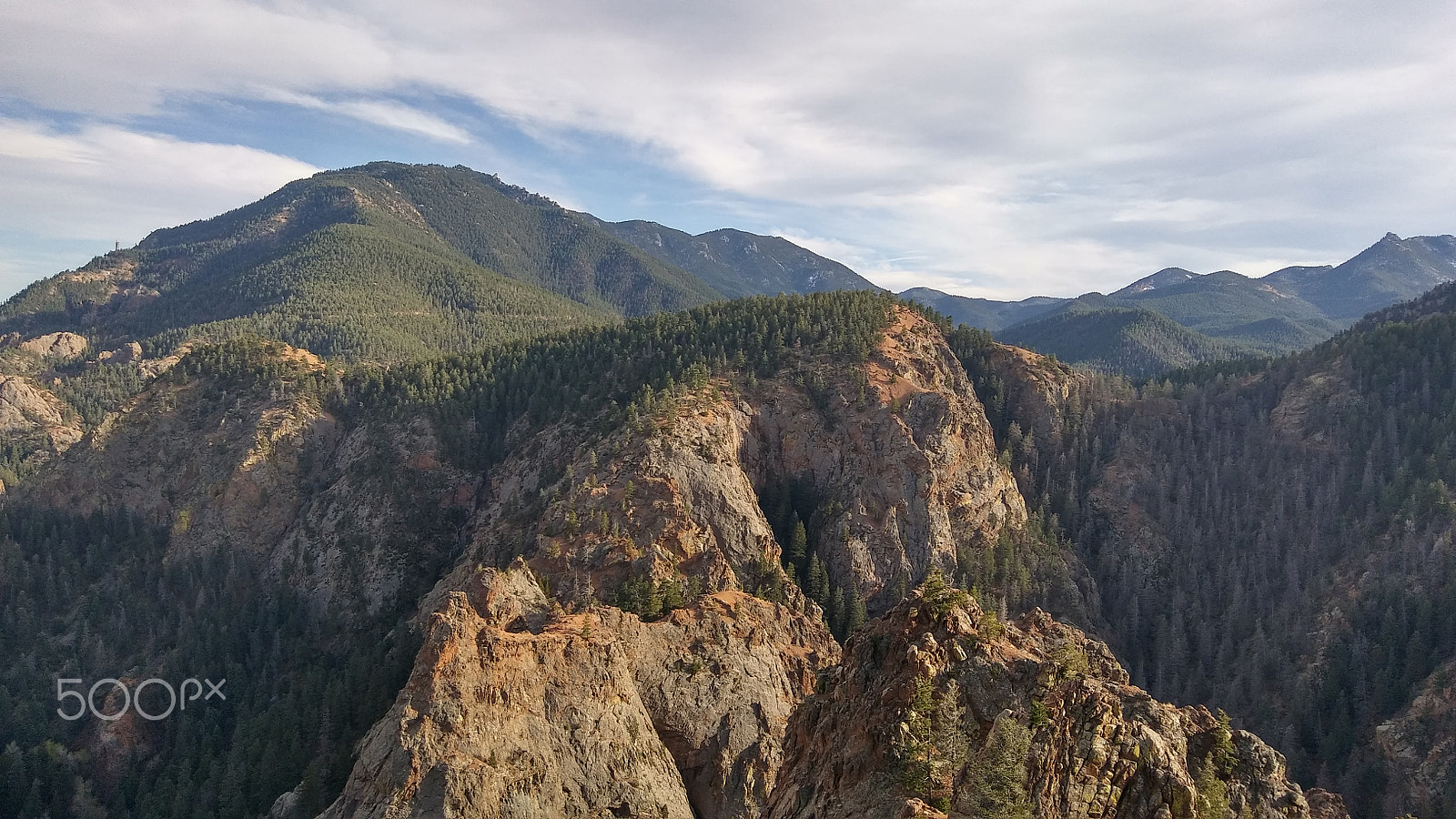 LG STYLO 2 sample photo. Gold camp road, colorado springs, colorado photography