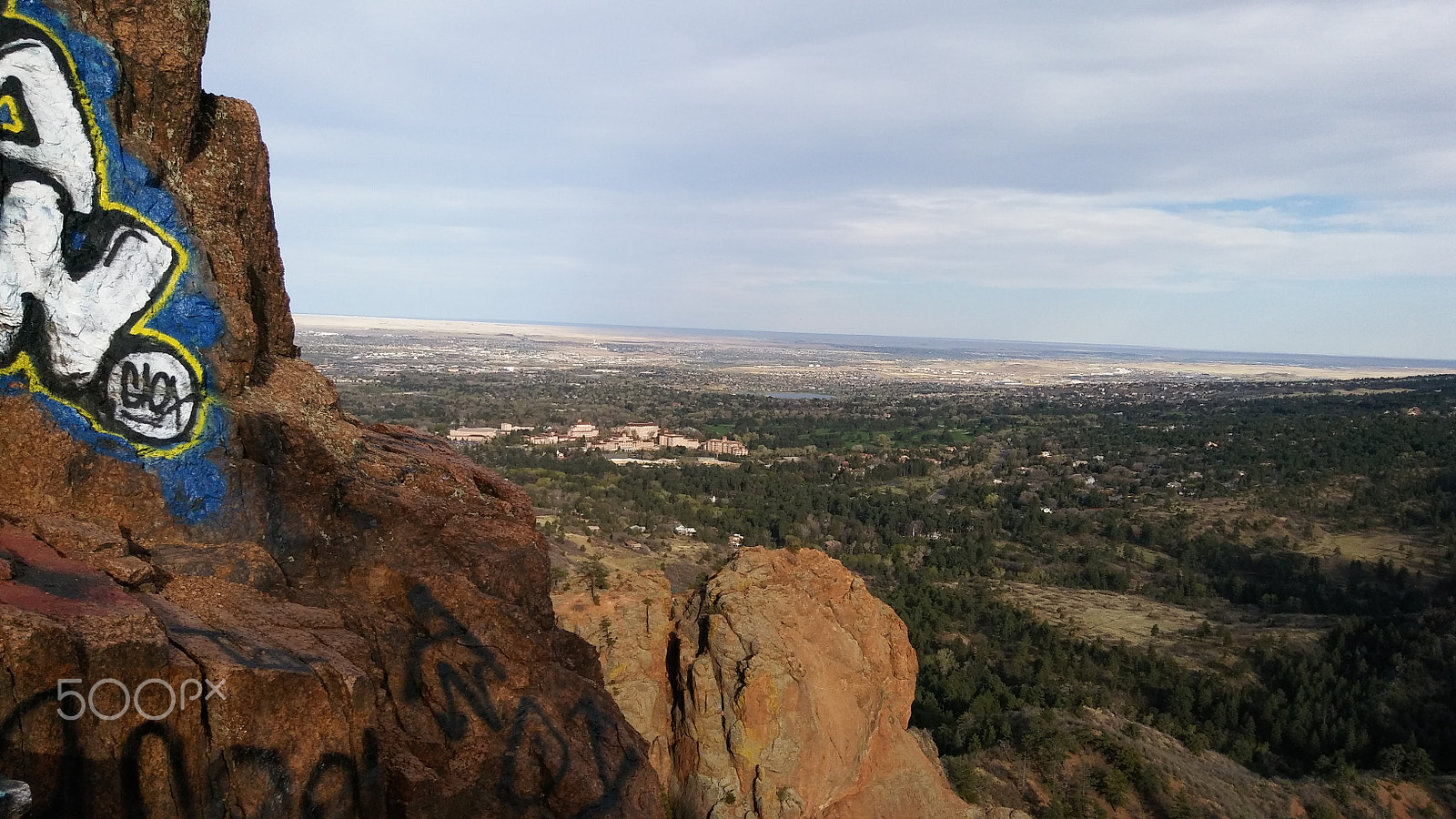 LG STYLO 2 sample photo. Gold camp road, colorado springs, colorado photography