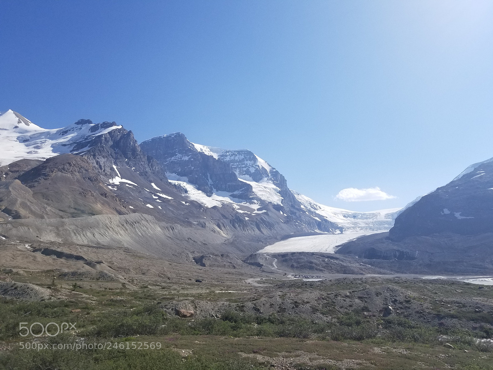 Samsung Galaxy S8+ sample photo. Columbia icefield photography