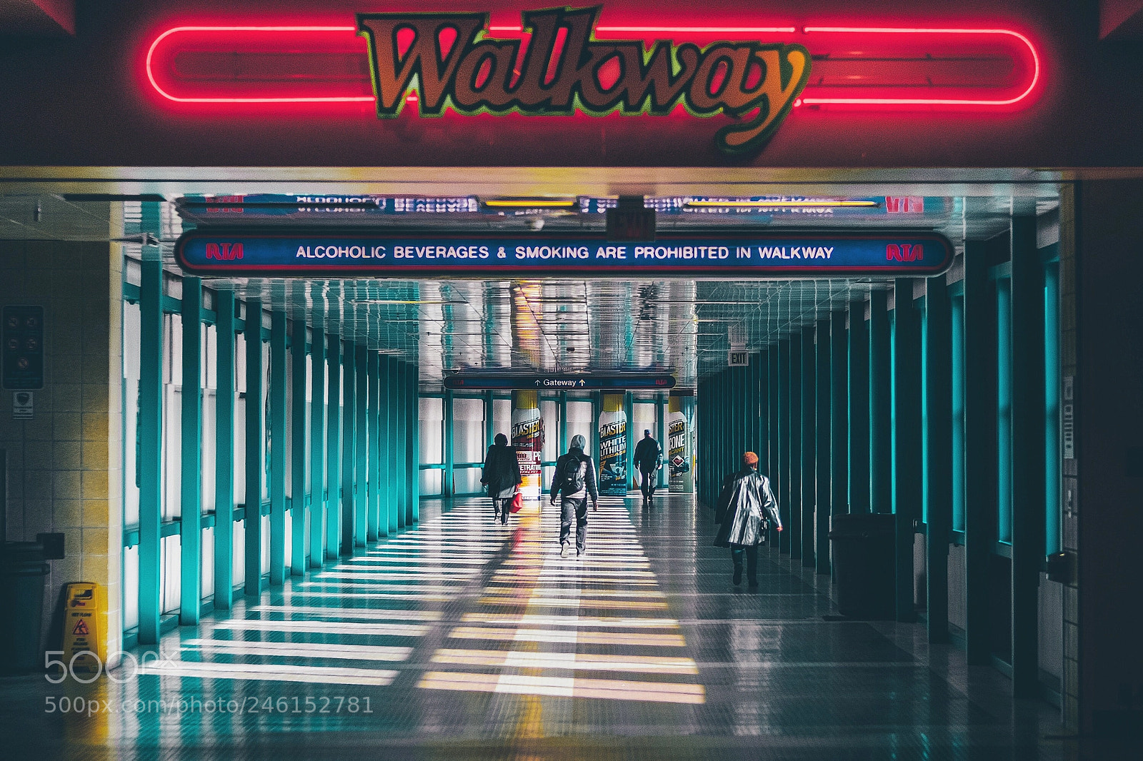 Fujifilm X-T2 sample photo. The walkway photography