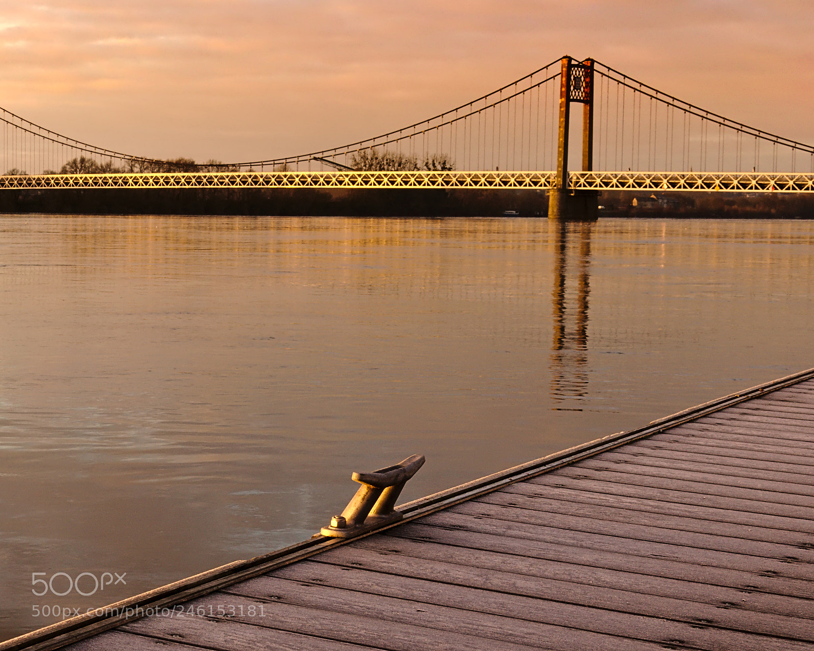Nikon D90 sample photo. Bridge ancenis photography