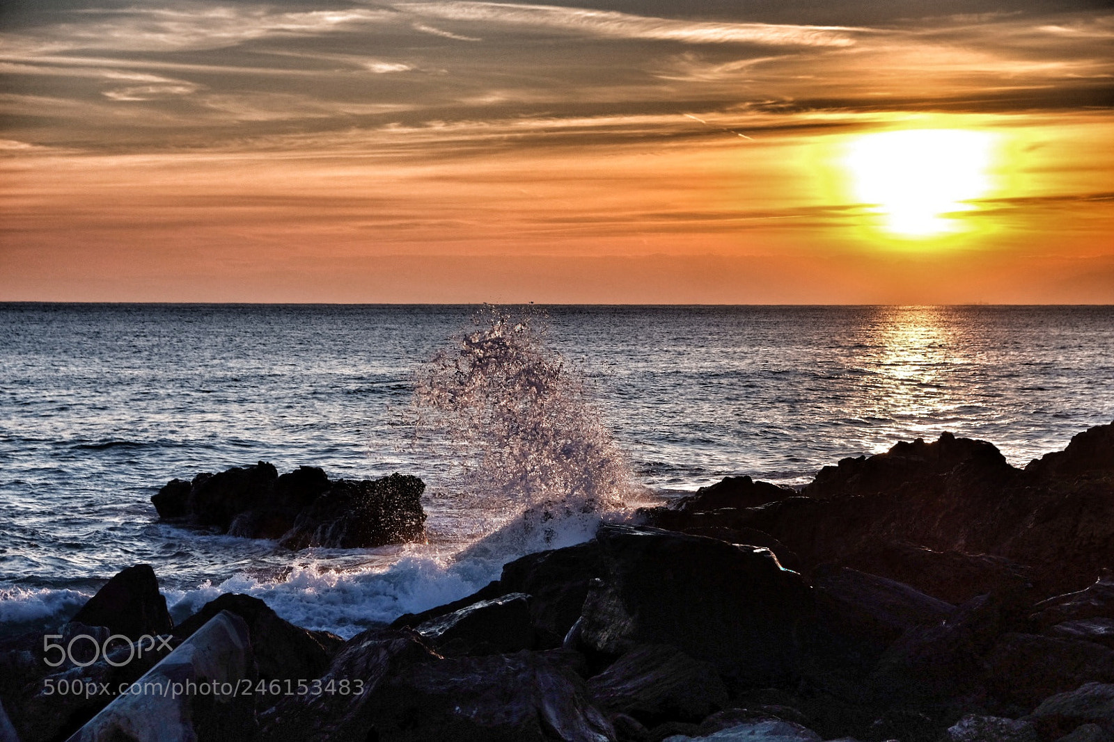 Fujifilm X-T20 sample photo. Pure sunset on sea photography