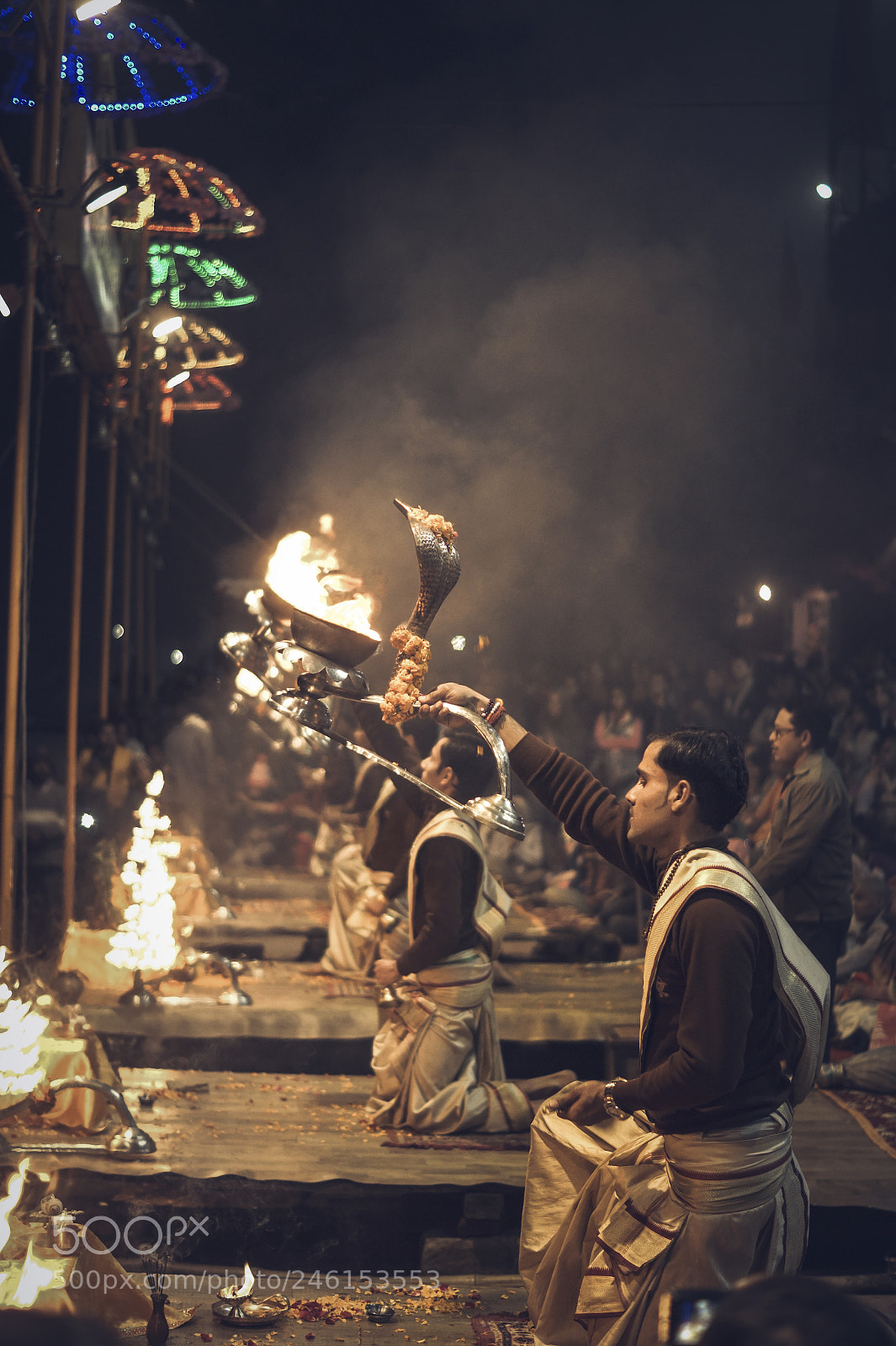 Sony SLT-A58 sample photo. Ganga aarti in varanasi !! photography