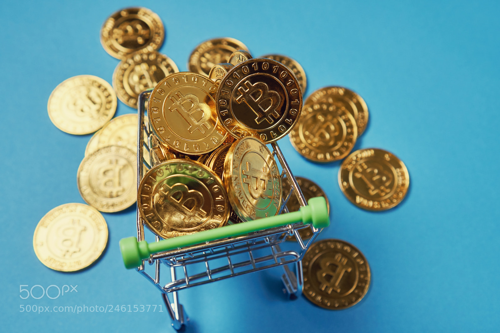 Sony a6300 sample photo. Gold bitcoin placed in photography