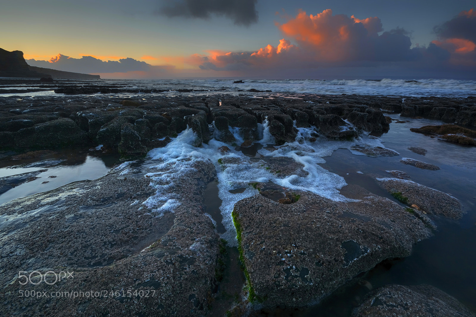 Nikon D7100 sample photo. Monknash sunrise photography