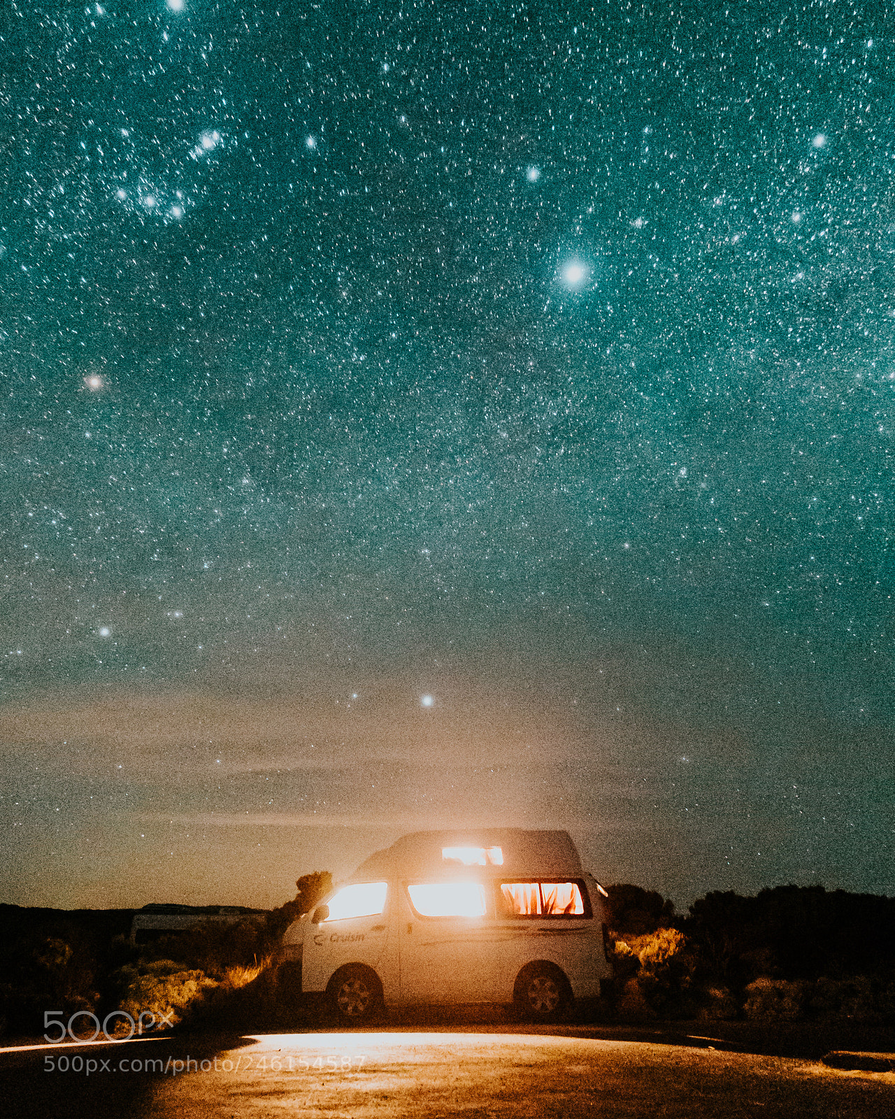 Sony a7S II sample photo. Camping under the stars photography
